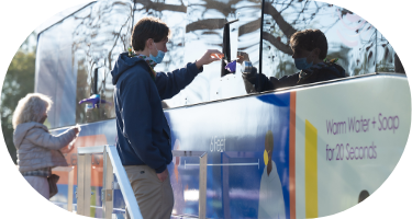 exterior-bus-patients-tested-at-window